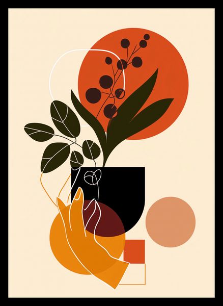 Plakat 25x35cm Dotyk Naturalności zdjęcie 2