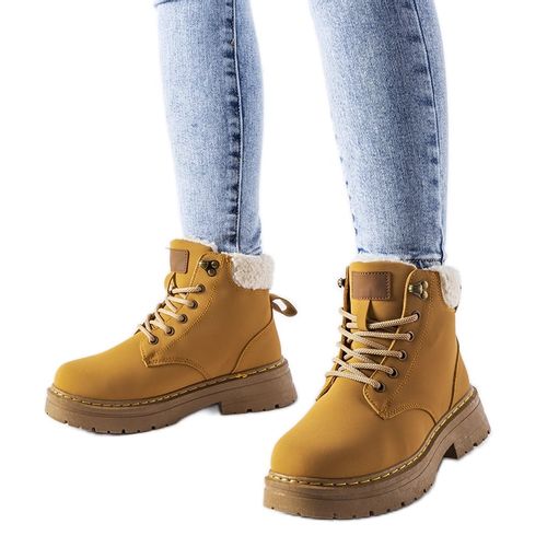 Brązowe ocieplane workery r.41 na Arena.pl