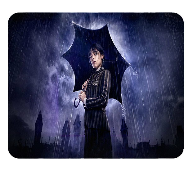 Podkładka pod myszkę Wednesday Addams zdjęcie 1