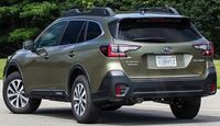 Subaru OUTBACK 2020+ Listwa CHROM na Klapę