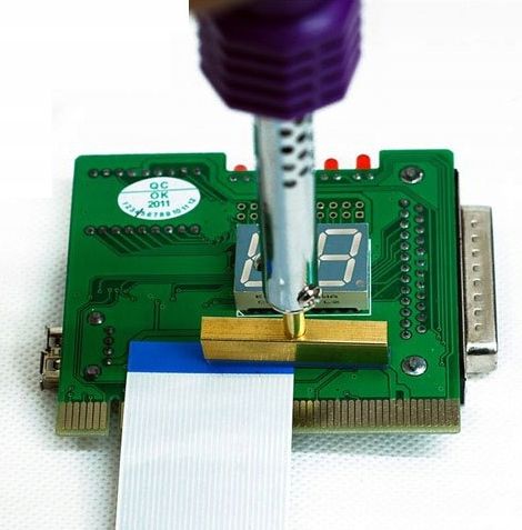 LUTOWNICA PRECYZYJNA S601A + GROT DO TAŚM FLEX LCD zdjęcie 9