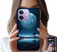 ETUI DO OPPO A40 / A40M - PEŁNIA KSIĘŻYCA KSIĘŻYC FUTERAŁ + FOLIA