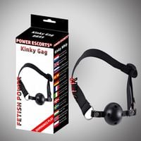 kinky gag black  ball gag