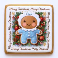 CIASTKO LUKROWANE MAMIK FAMILY OLEK ROZ.XL KWADR RĘCZNIE ROBIONE