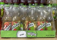 Tymbark napój jabłko-brzoskwinia 250ml (butelka szklana) - karton
