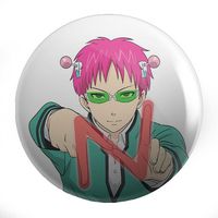 Przypinka Saiki Kusuo no PSI Nan DO WYBORU