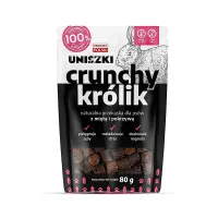 Uniszki Crunchy królik - Mięta Pokrzywa 80g