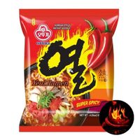 Zupa instant koreańska Yeul Ramen Extra Spicy Ottogi 120g
