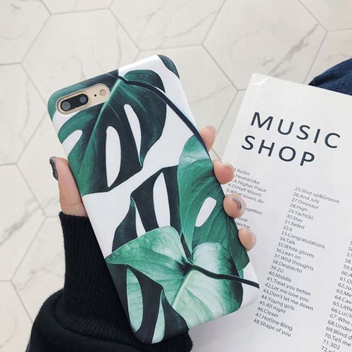 Etui Hard Case Iphone X Monstera Liście Leaves na Arena.pl