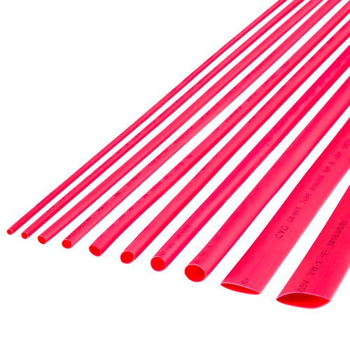 Rurka termokurczliwa 4,5 mm-1 m czerwona Cabletech na Arena.pl