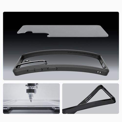 Etui na Samsung Galaxy S25+ Ultra Hybrid - czarne na Arena.pl