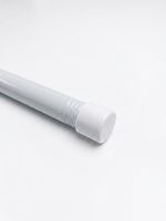 KARNISZ BIAŁY O DŁUGOŚCI 113-130 CM KOMPLETNY ZESTAW MONTAŻOWY