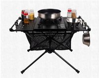 Stolik składany turystyczny kempingowy pod kuchenkę biwakowy LEKKI