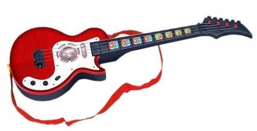GITARA Z ŚWIATŁEM I DŹWIĘKIEM GRAJĄCA INTRUMENT DLA DZIECI na Arena.pl