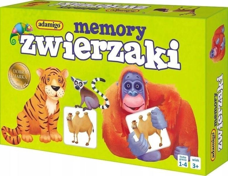 Gra memory mini - zwierzaki 07189 zdjęcie 1