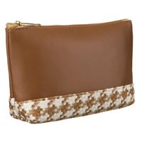 damska kosmetyczka podróżna ze skóry ekologicznej - rovicky