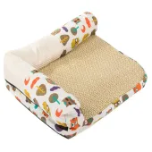 Legowisko narożnik dla kota do spania mata leżanka drapak rozmiar M