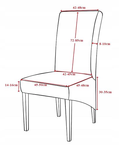 Pokrowiec Na Krzesło Xl Butelkowa Zieleń Welur Elastyczny na Arena.pl