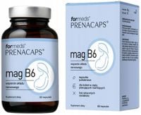 ForMeds PRENACAPS MAG B6 Cytrynian Magnezu CIĄŻA Czerwone krwinki Skurcze