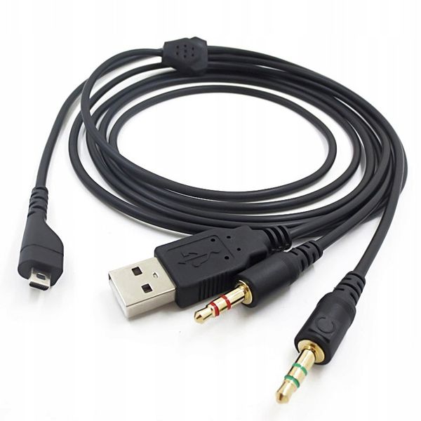 Kabel Przewód do SteelSeries Arctis 3 5 7 9X LEDY! zdjęcie 1