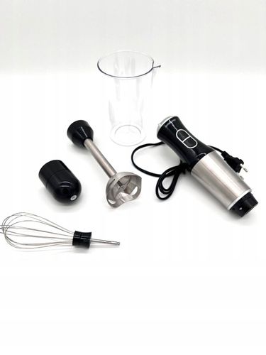 BLENDER RĘCZNY SPIECZNIACZ MIKSER REGULACJA PRĘDKOŚCI PRZEŹROCZYSTA MIARKA na Arena.pl