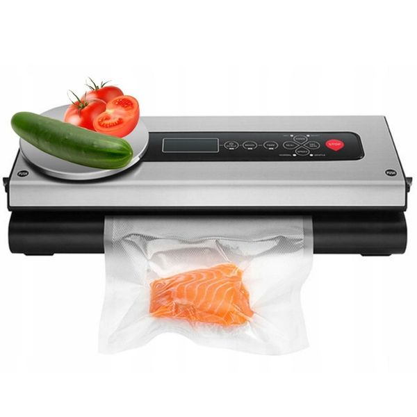 ZGRZEWARKA PAKOWARKA PRÓŻNIOWA DO FOLII DO ŻYWNOŚCI WORKÓW + GRATIS 5xWORKI zdjęcie 9