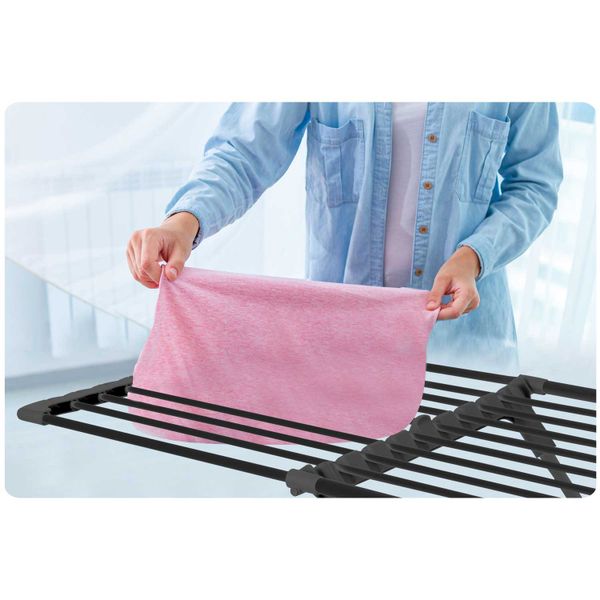 Suszarka na pranie z kółkami teleskopowa Ursula 20mb zdjęcie 9