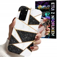ETUI CASE DO SAMSUNG S20 PLUS - MARMUREK GEOMETRIA WZORY DLA KOBIET