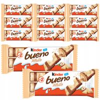 11x FERRERO KINDER BUENO WHITE WAFEL Z NADZIENIEM 39G