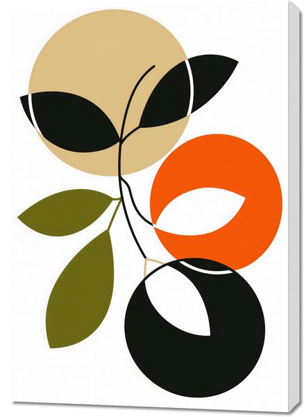 Obraz 70x100cm Organiczny Pokój zdjęcie 1