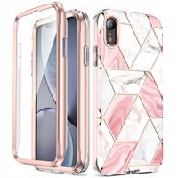 ETUI PRZÓD I TYŁ MARBLE 360° OBUDOWA DO IPHONE XR
