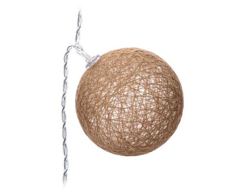 Lampki kule 20 LED cotton balls na Arena.pl