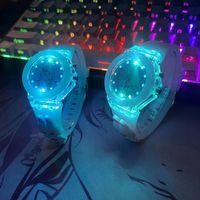 zegarek LABUBU ledowy ŚWIECĄCY dziecięcy młodzieżowy modny wskazówkowy