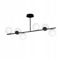 PLAFON LAMPA SUFITOWA EMIBIG BIOR 1020/6 BIAŁY / CZARNY