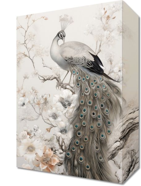 Obraz 20x30cm Pawia Gracja zdjęcie 1