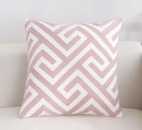 Poszewki na poduszkę - Nowoczesne Wzory Labirynt 45x45cm