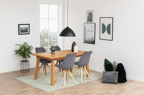 Krzesło Dima VIC dark grey/wood na Arena.pl