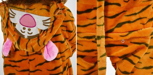 Piżama kombinezon onesie kigurumi dziecięca przebranie tygrysek 134-140 na Arena.pl