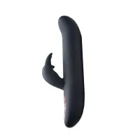 xr brands elastyczne urządzenie intymne krolik, silikon, wodoodporne