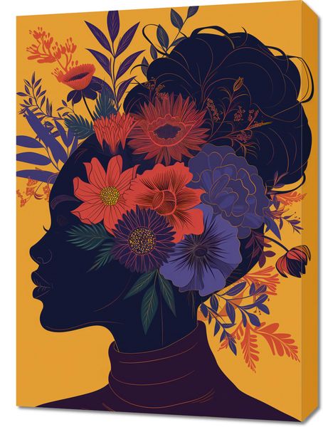 Obraz 50x70cm Botaniczna Muza zdjęcie 1