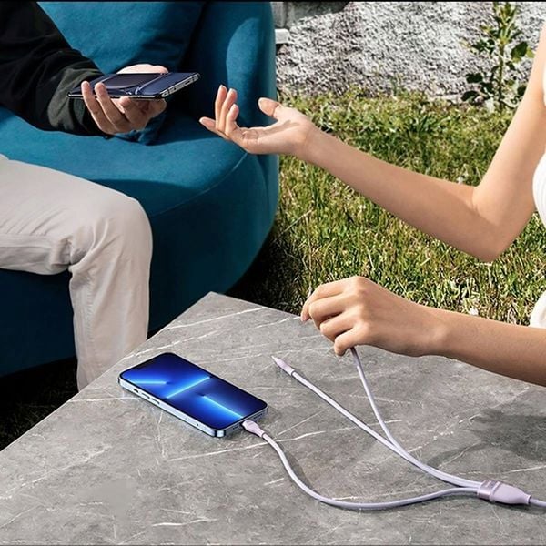 Kabel 3w1 Baseus 1.5m zdjęcie 4