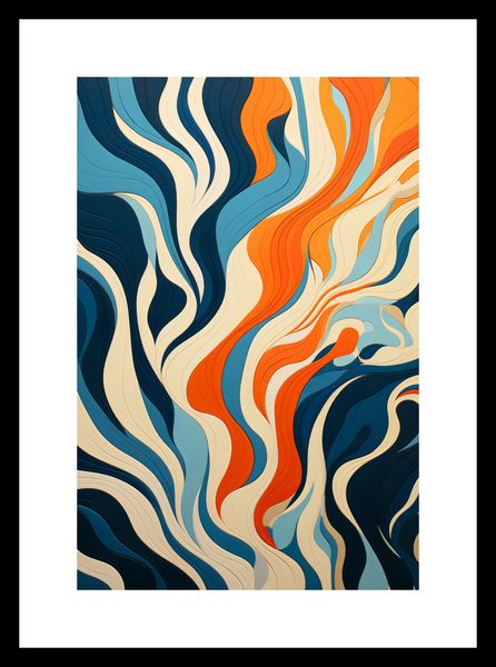 Plakat 20x30cm Oceaniczne Fale zdjęcie 3