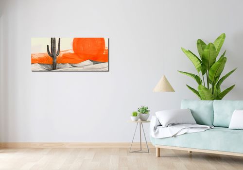Obraz 100x40cm Kaktus Saguaro na Arena.pl