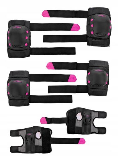 Ochraniacze RAVEN Dexard Black/Pink M na Arena.pl