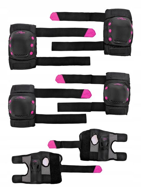 Ochraniacze RAVEN Dexard Black/Pink M zdjęcie 2