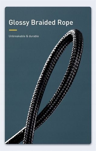 Kabel Baseus CATKLF-ALG1 USB-C - USB-C PD QC 100W 5A 2m - szary na Arena.pl