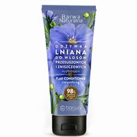 BARWA Naturalna Lniana Odżywka wygładzająca do włosów zniszczonych 200ml