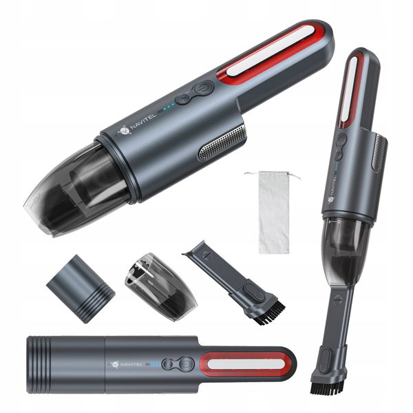 Odkurzacz SAMOCHODOWY akumulator HEPA NAVITEL 100W zdjęcie 1