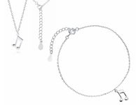 RODOWANY KOMPLET CELEBRYTKA GŁATKA NUTA NUTKA