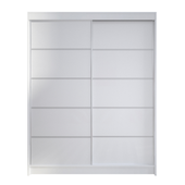 Szafa przesuwna Camino IV 150cm - garderoba - BIAŁY
